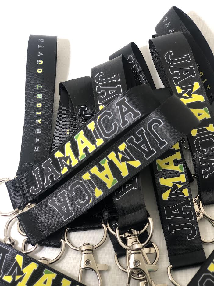 Straight Outta Jamaica Keychain