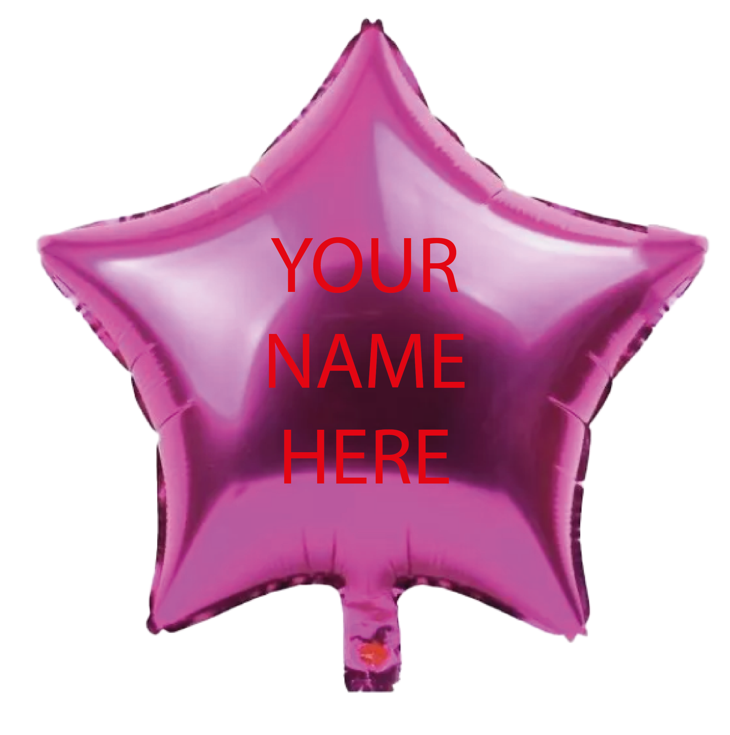 Custom Star Foil Balloon