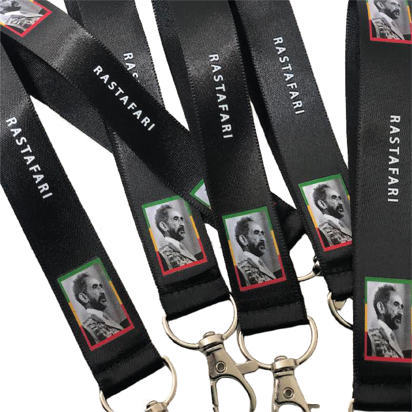 Haile Selassie I Rastafari Keychain