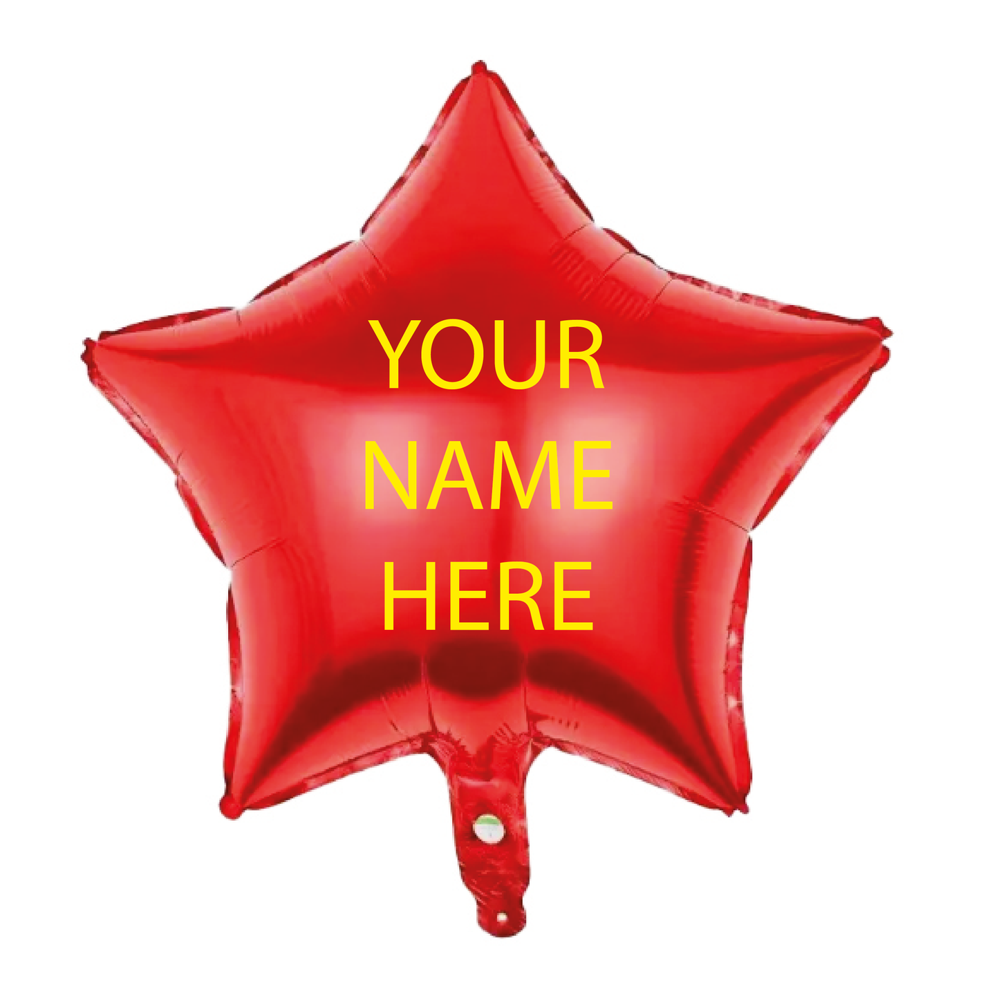 Custom Star Foil Balloon
