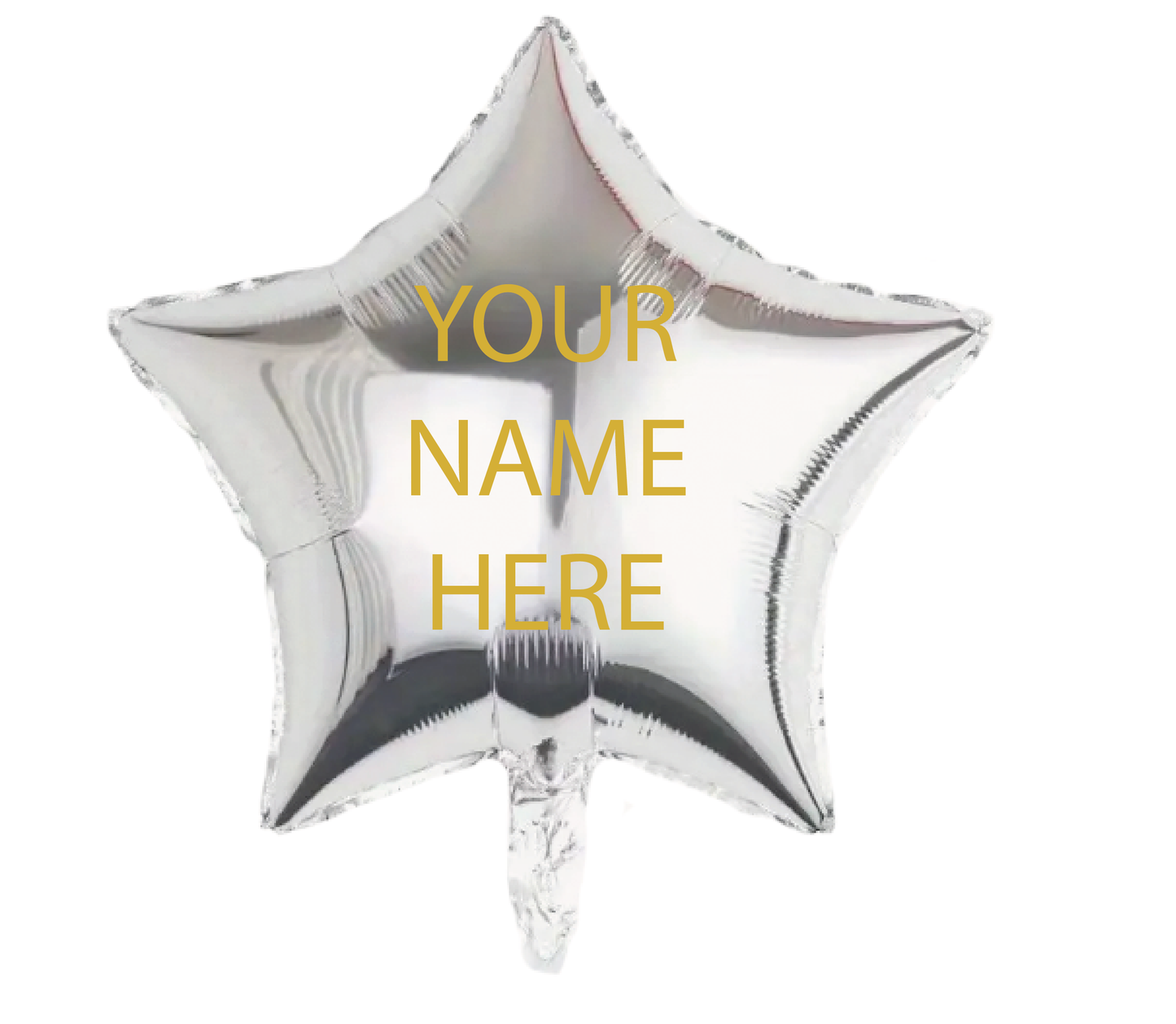 Custom Star Foil Balloon