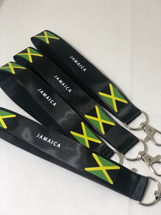 Jamaica Flag Keychain